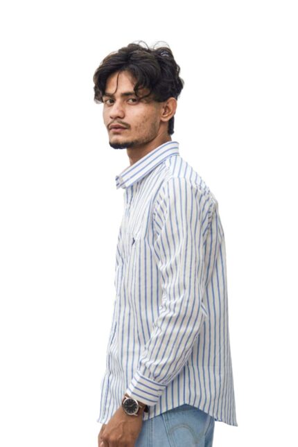 BENGAL BLUE STRIPED SHIRT